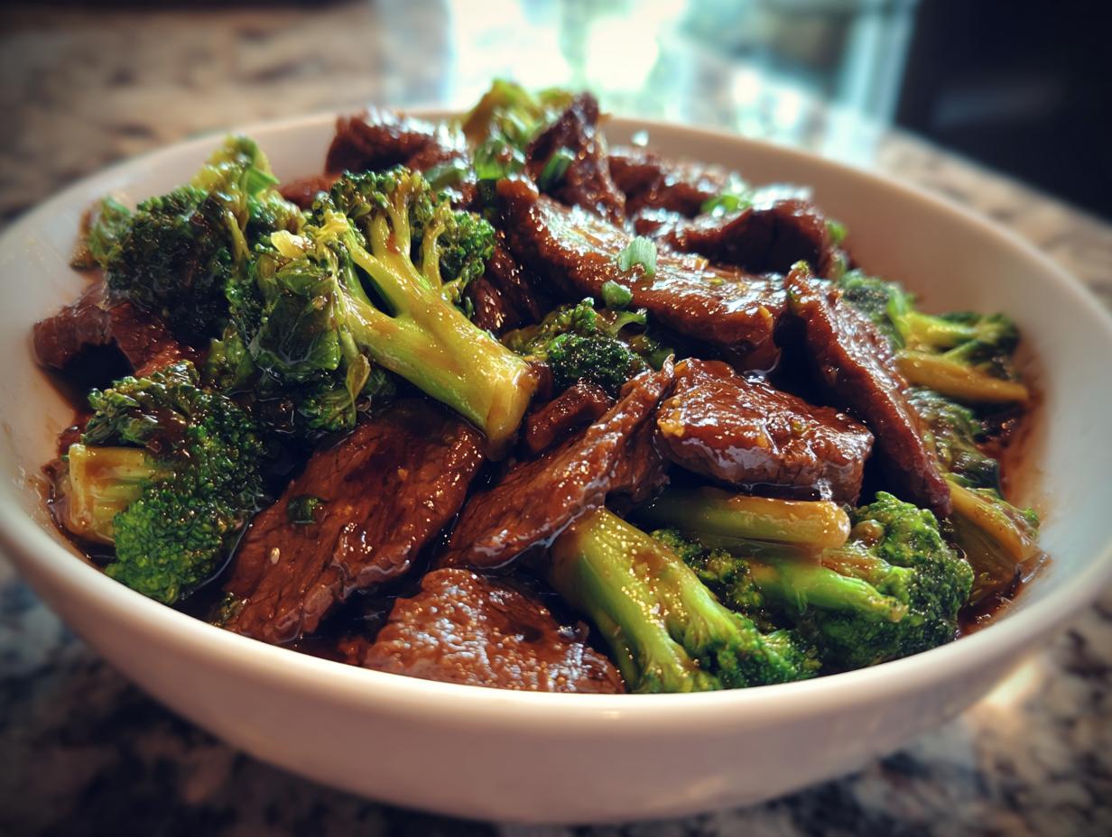 Mouthwatering Chinese Beef and Broccoli in 30 Minutes or Less