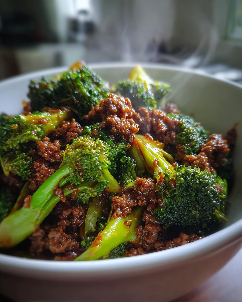 Honey Garlic Ground Beef and Broccoli Stir-Fry - detail 1