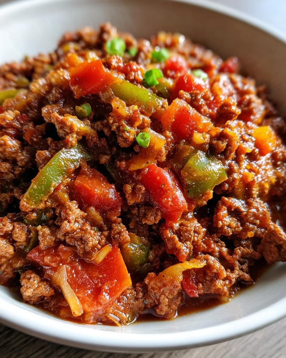 Savory Ground Beef Skillet Recipe - detail 1