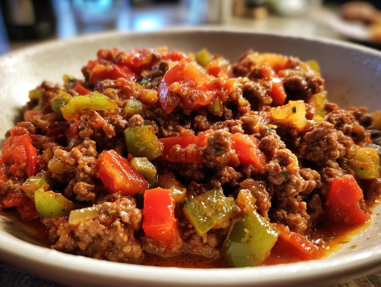 30-Minute Savory Ground Beef Skillet That Wows Hungry Crowds